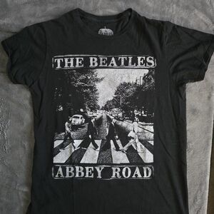The Beatles Black Cotton Tee